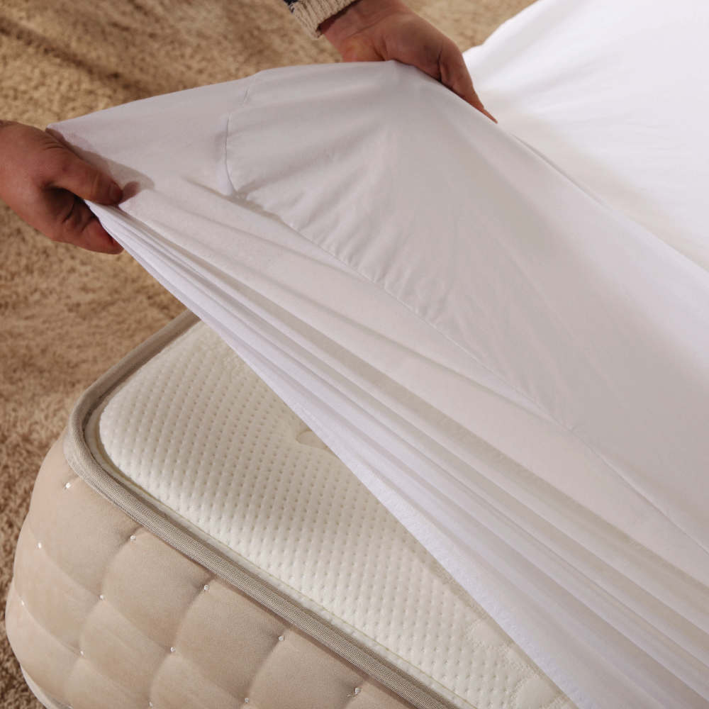 Protector de colchón impermeable fibra de Tencel 2 en 1